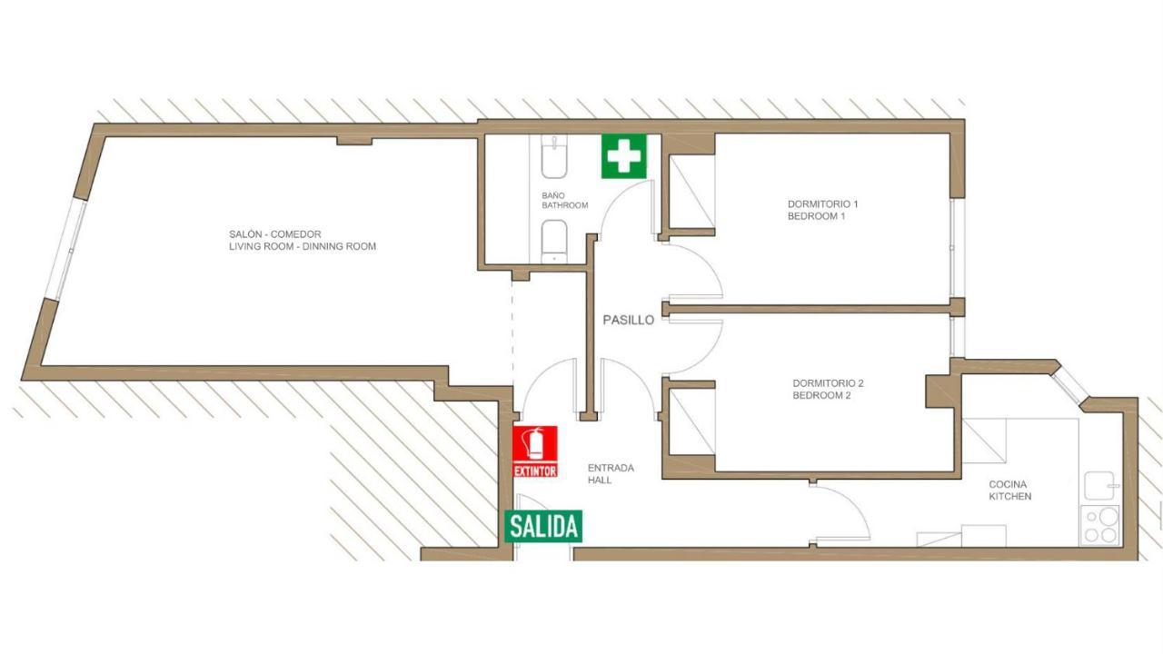 Central And Modern- 2 Bedrooms 1 Bathroom - Mintystay- Sol Madrid Eksteriør bilde